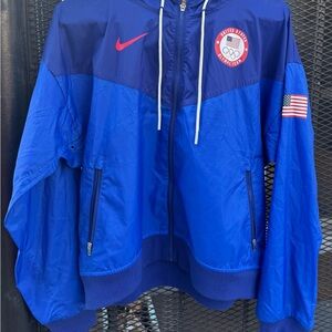 Nike Blue Team USA Windbreaker